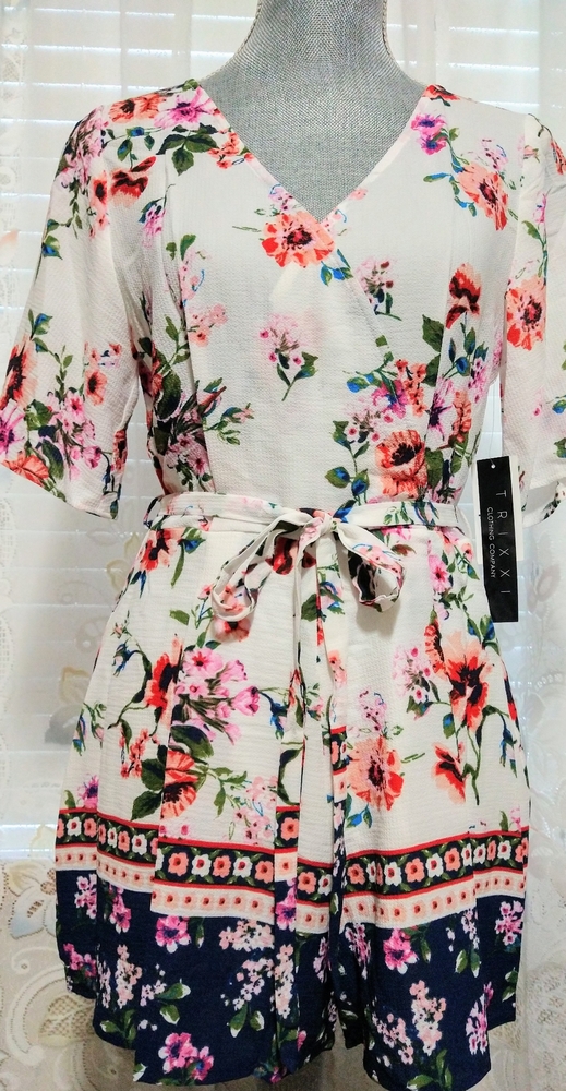 Trixx Floral Romper